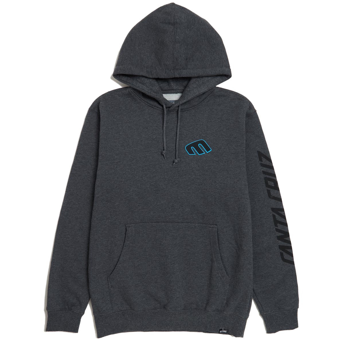 Etnies x Santa Cruz Screaming Hands Hoodie - Charcoal image 1