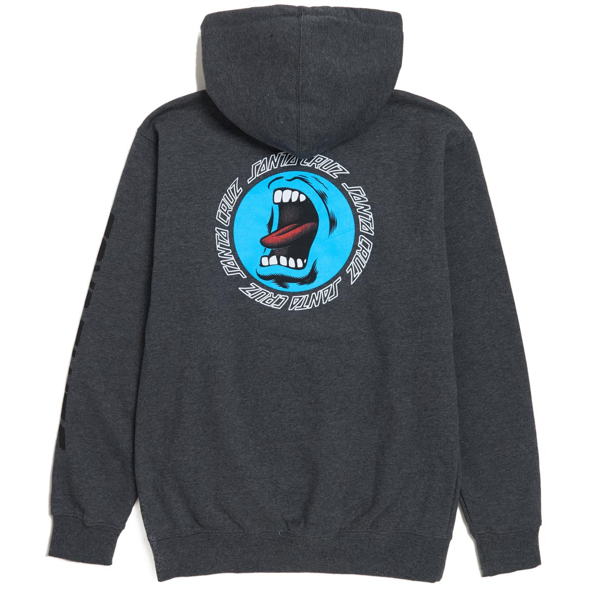 Etnies x Santa Cruz Screaming Hands Hoodie - Charcoal image 2