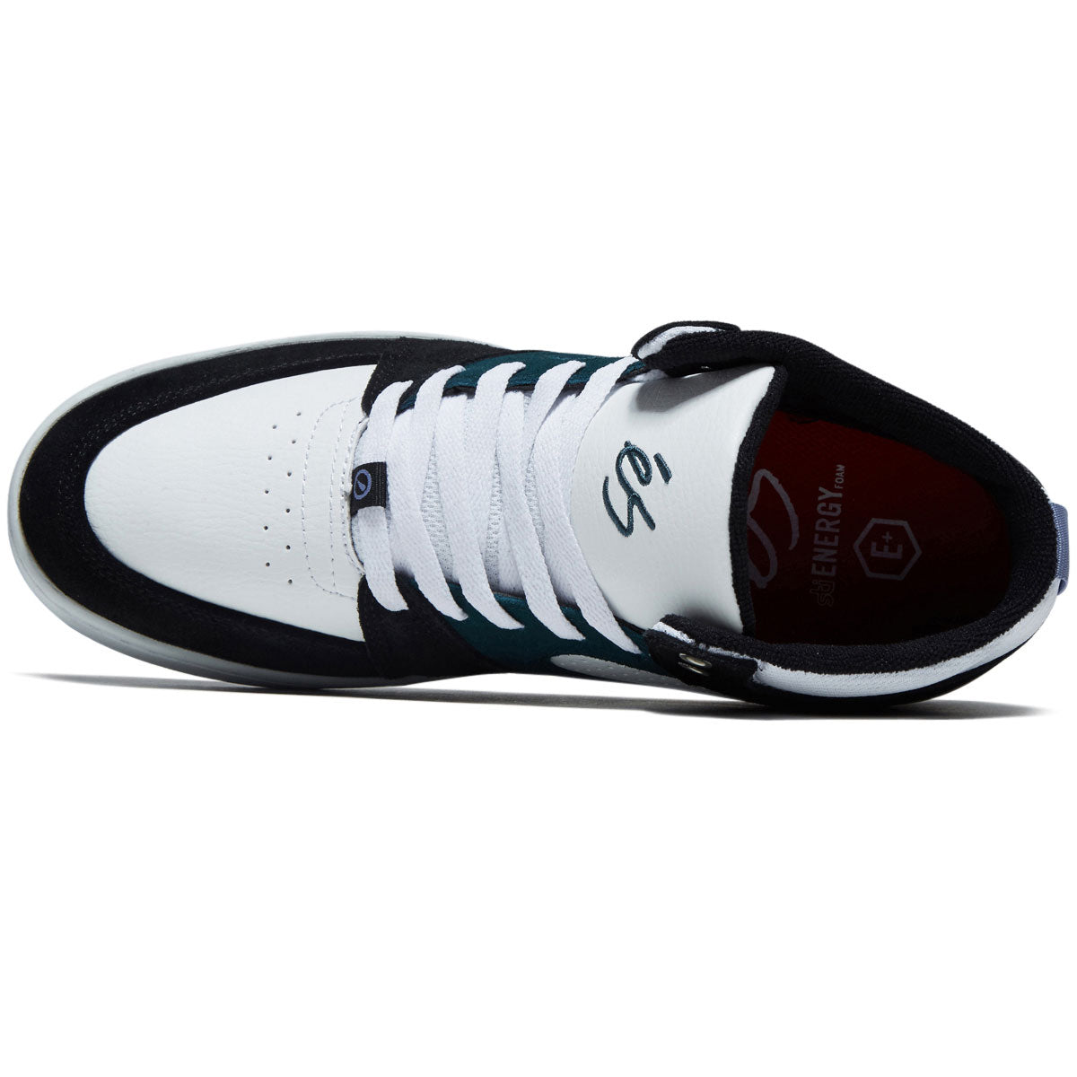 eS Accel Slim Mid Shoes - Black/White/Green image 3