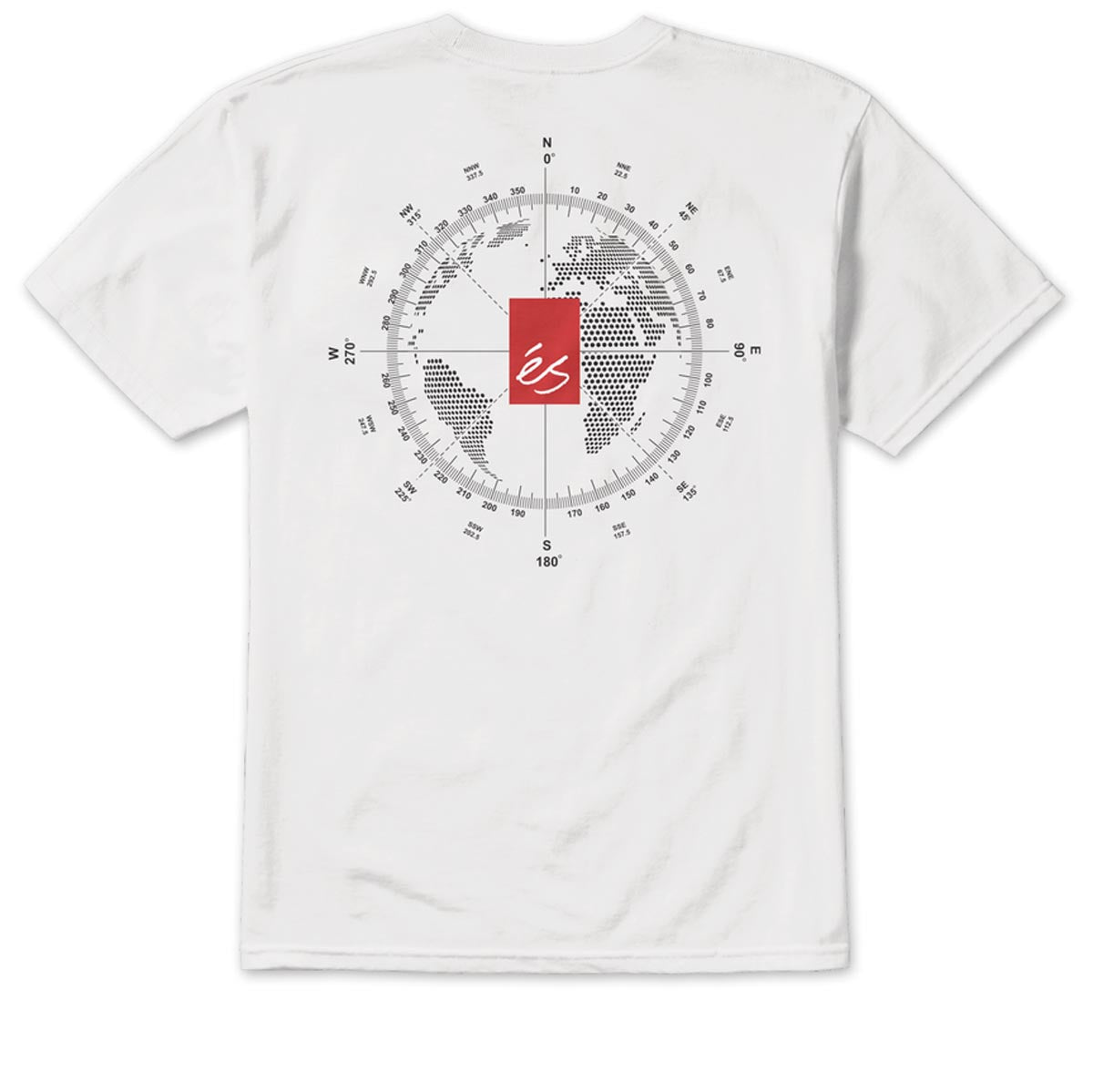 eS Compass T-Shirt - White image 1