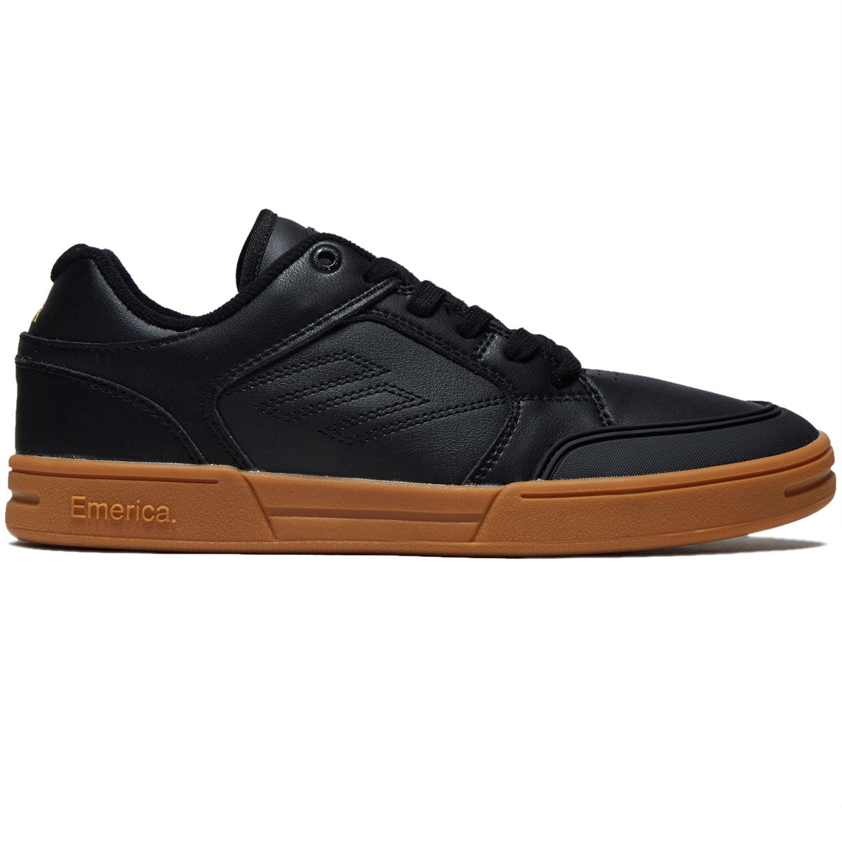 Emerica Heritic Shoes - Black/Gum image 1