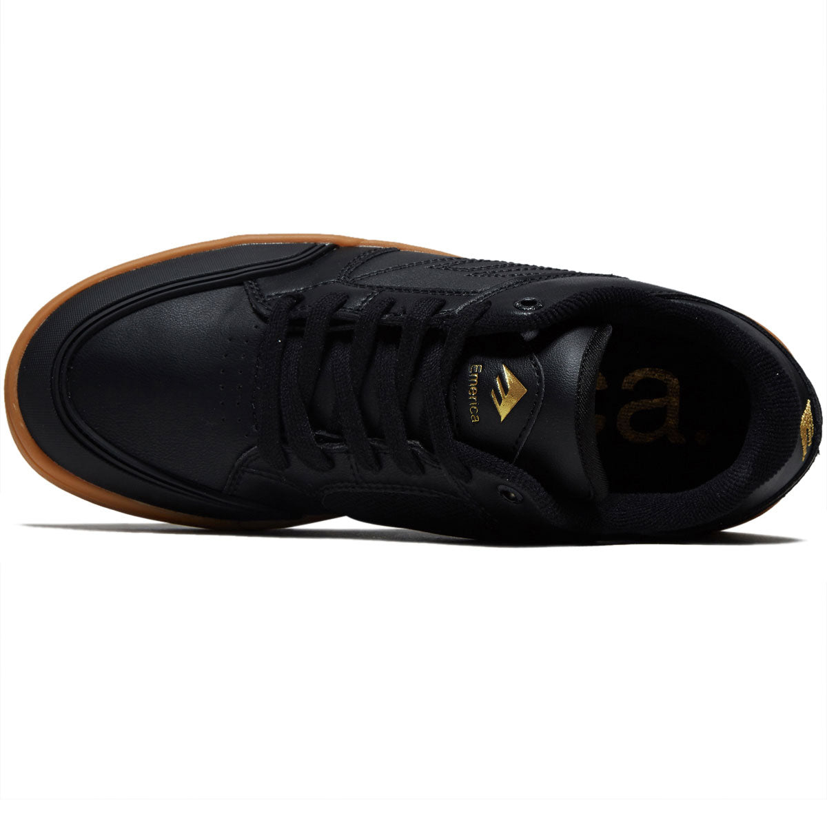 Emerica Heritic Shoes - Black/Gum image 3