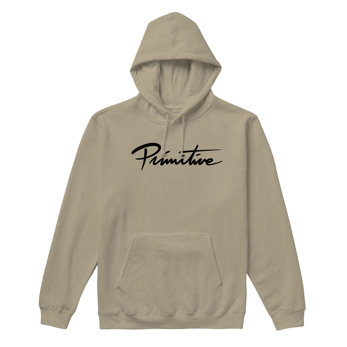 Primitive Nuevo Script Hoodie - Sand image 1