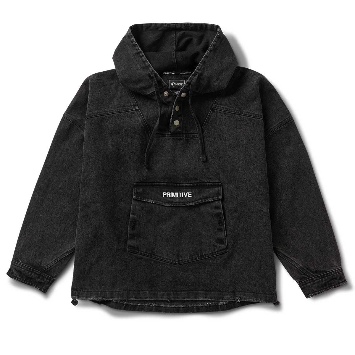 Primitive Emperor Anorak Jacket - Black image 1