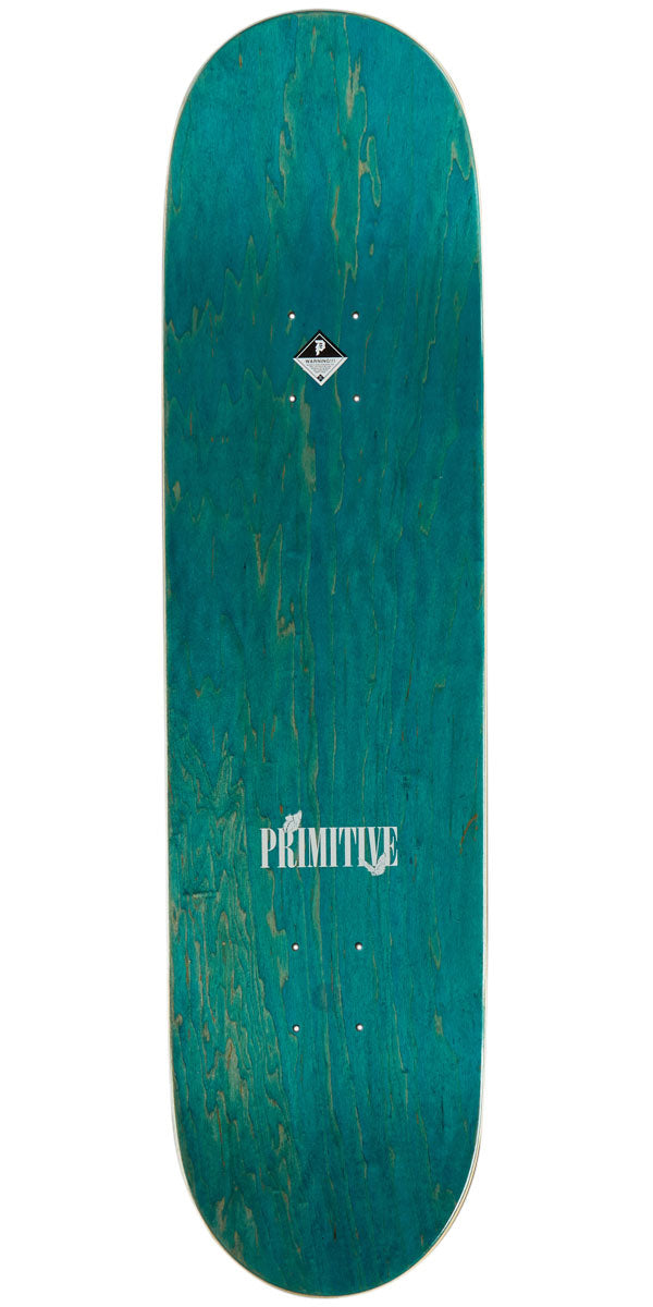 Primitive Silvas Ashbury Skateboard Deck - Black - 8.125