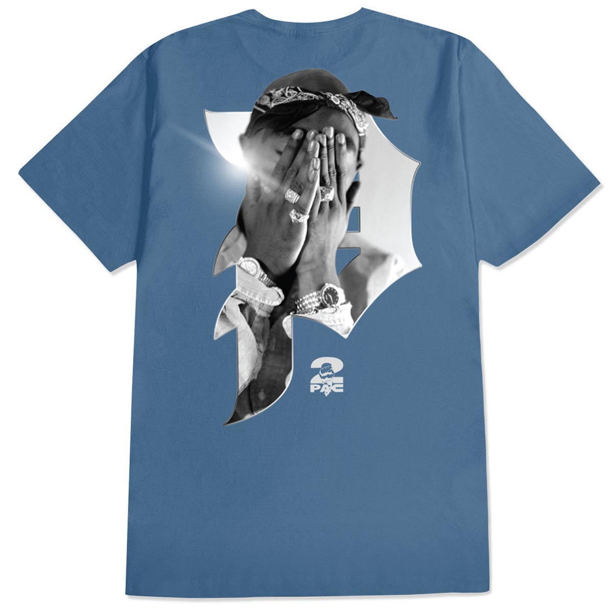 Primitive x Tupac Brilliance T-Shirt - Slate image 1