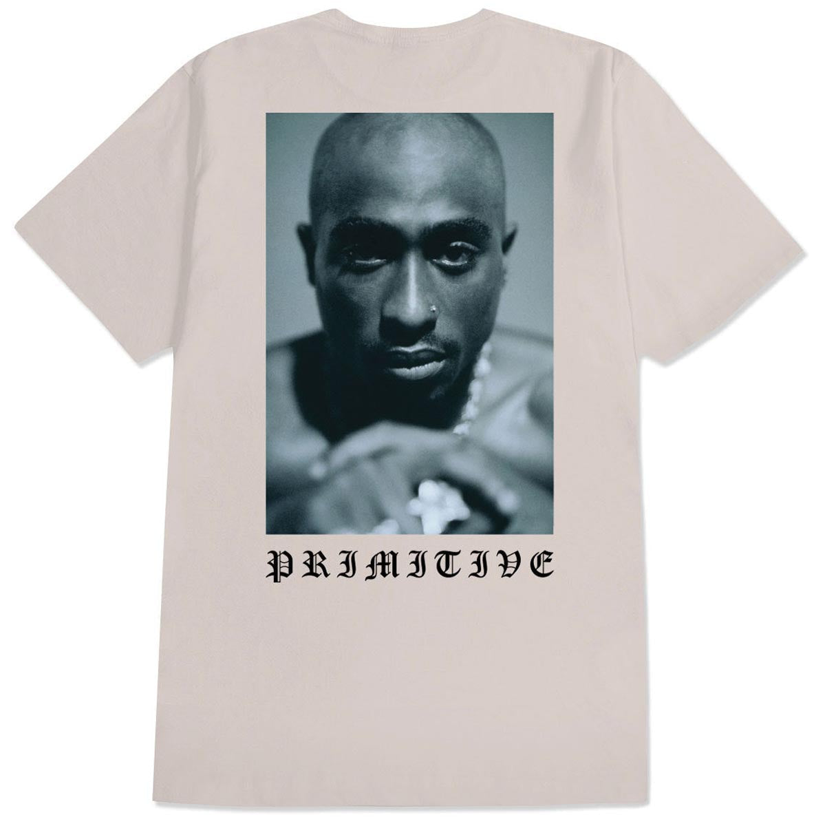 Primitive x Tupac Royalty T-Shirt - Cream image 1