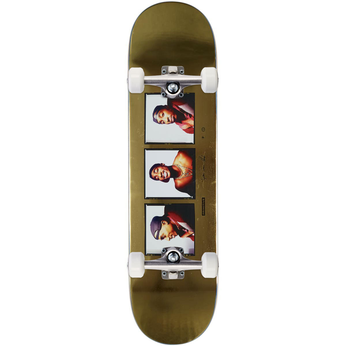 Primitive x Tupac Truth Skateboard Complete - Gold - 8.00