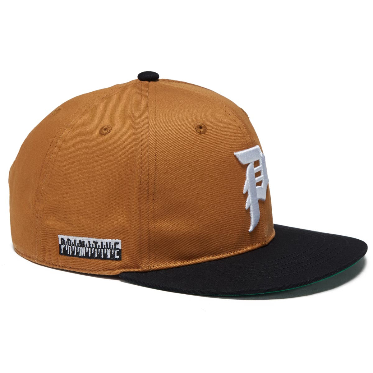 Primitive Burnt Snapback Hat - Brown image 3