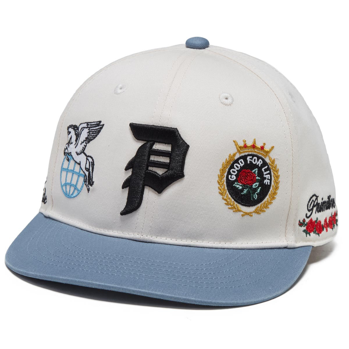 Primitive Imperial Snapback Hat - Cream image 1