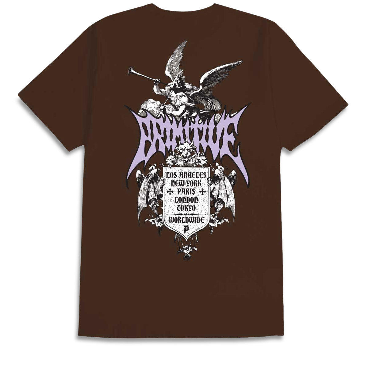 Primitive Triumph T-Shirt - Brown image 1