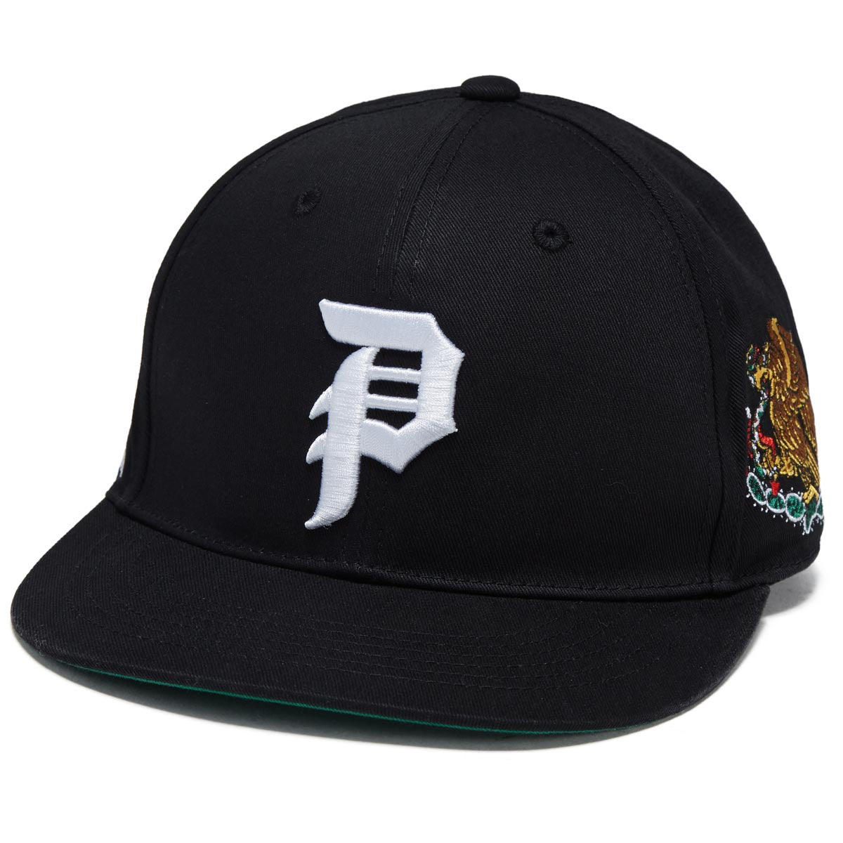 Primitive Por Vida Snapback Hat - Black image 1