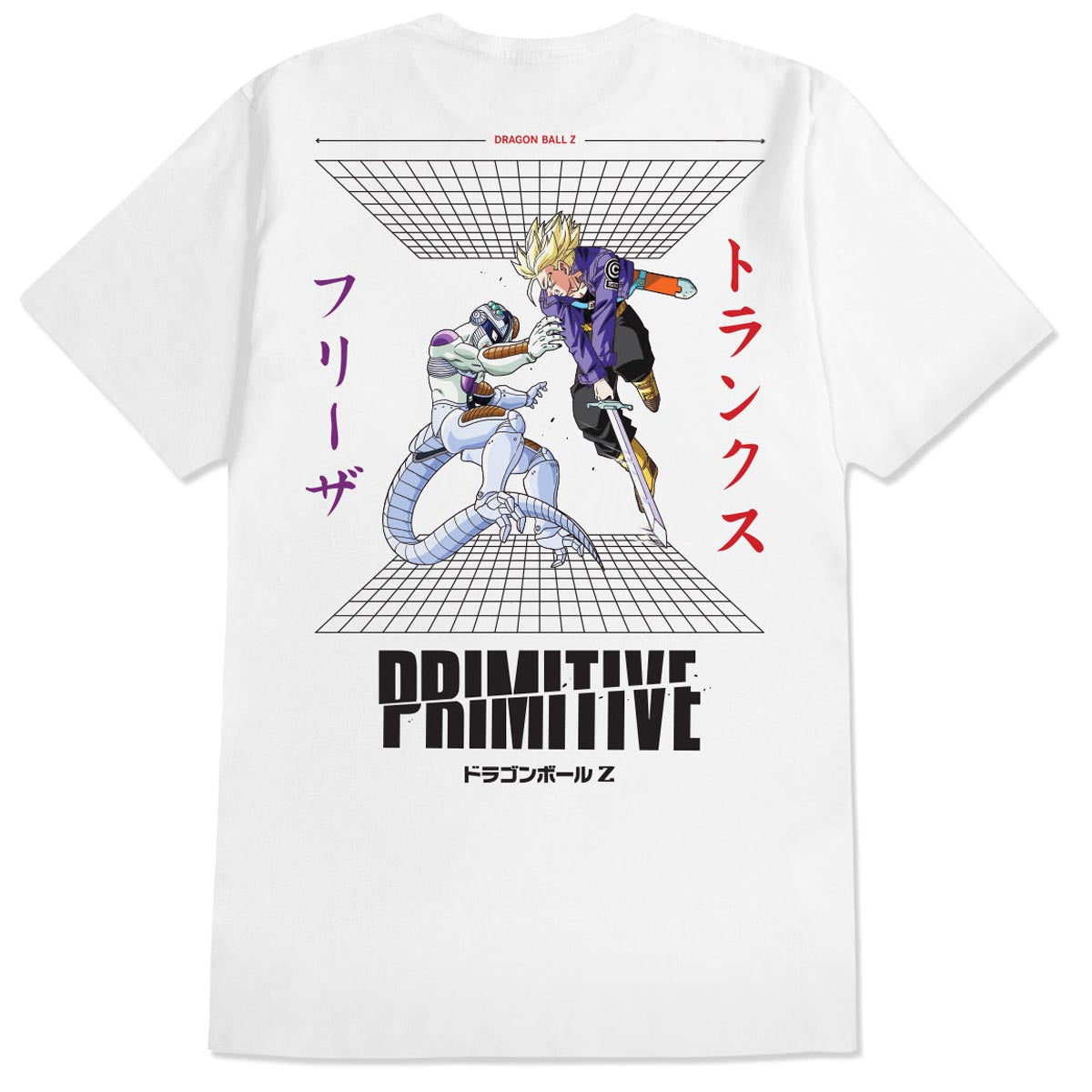 Primitive x Dragon Ball Z Timeline T-Shirt - White image 1