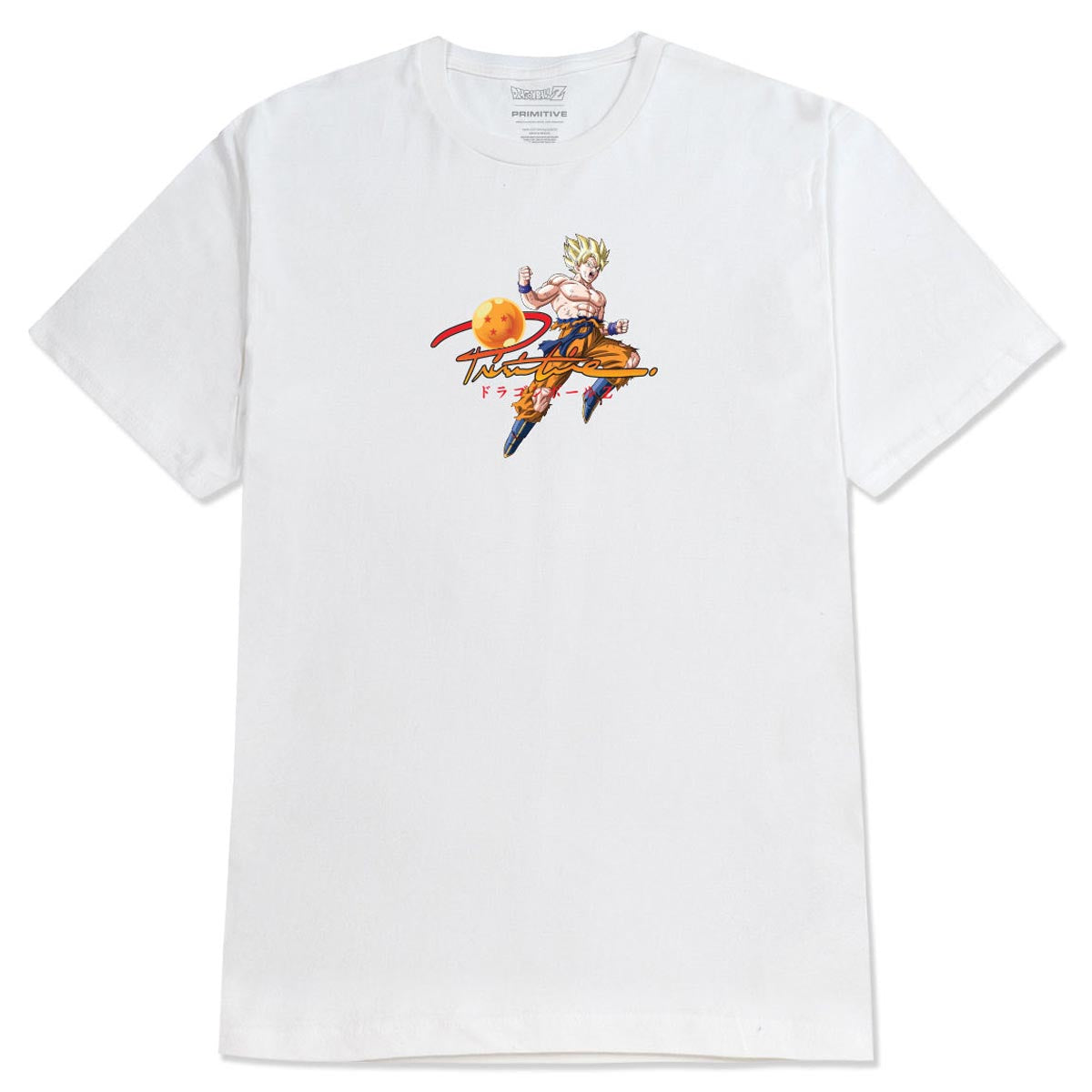 Primitive x Dragon Ball Z Comeback T-Shirt - White image 1