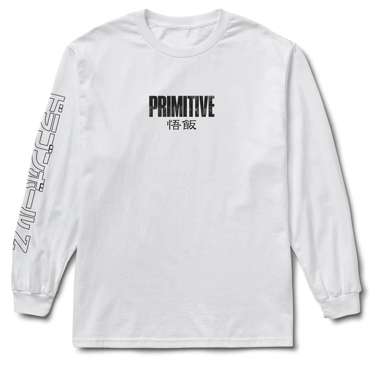 Primitive x Dragon Ball Z Vengeance Long Sleeve T-Shirt - White image 2