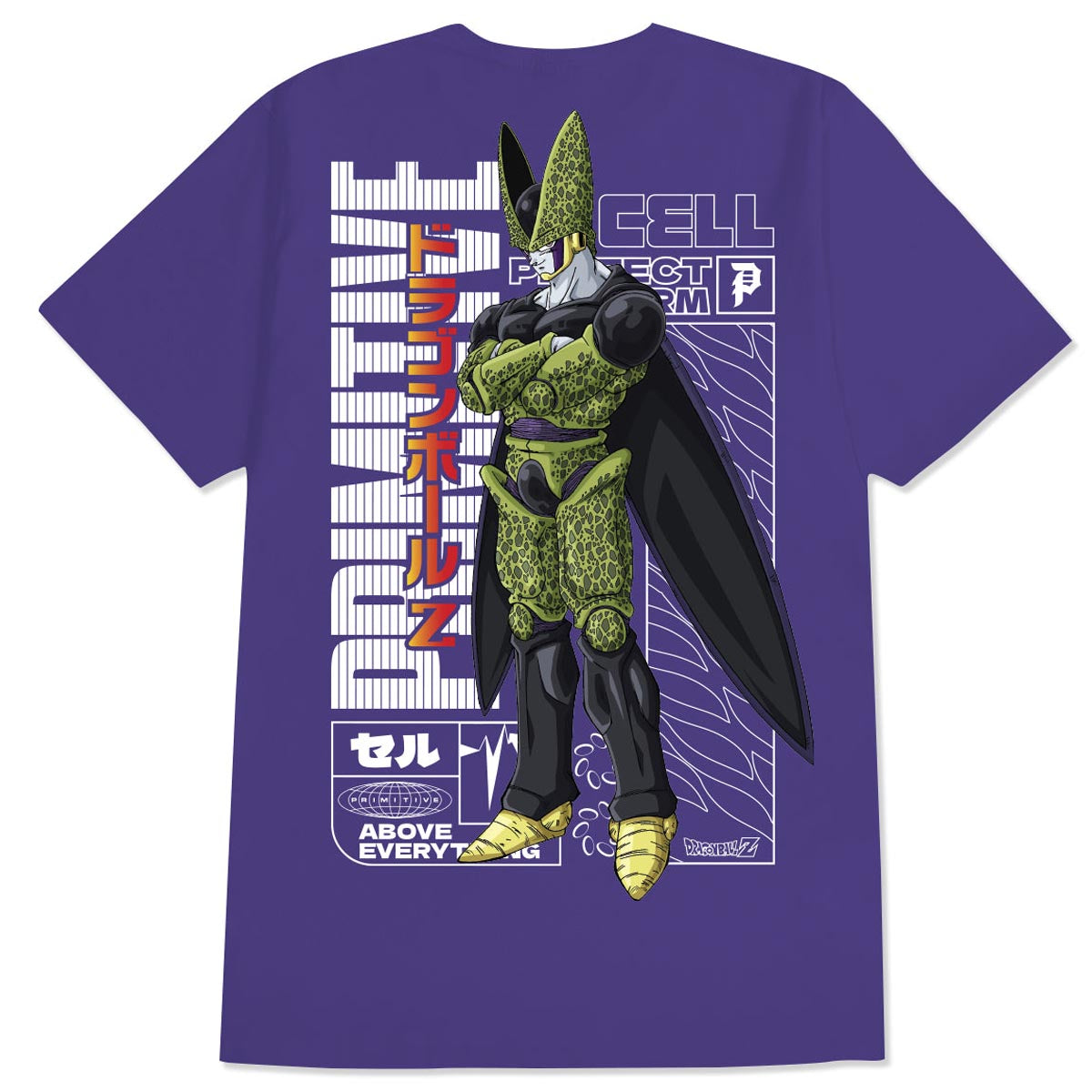 Primitive x Dragon Ball Z Perfect Form T-Shirt - Purple image 1