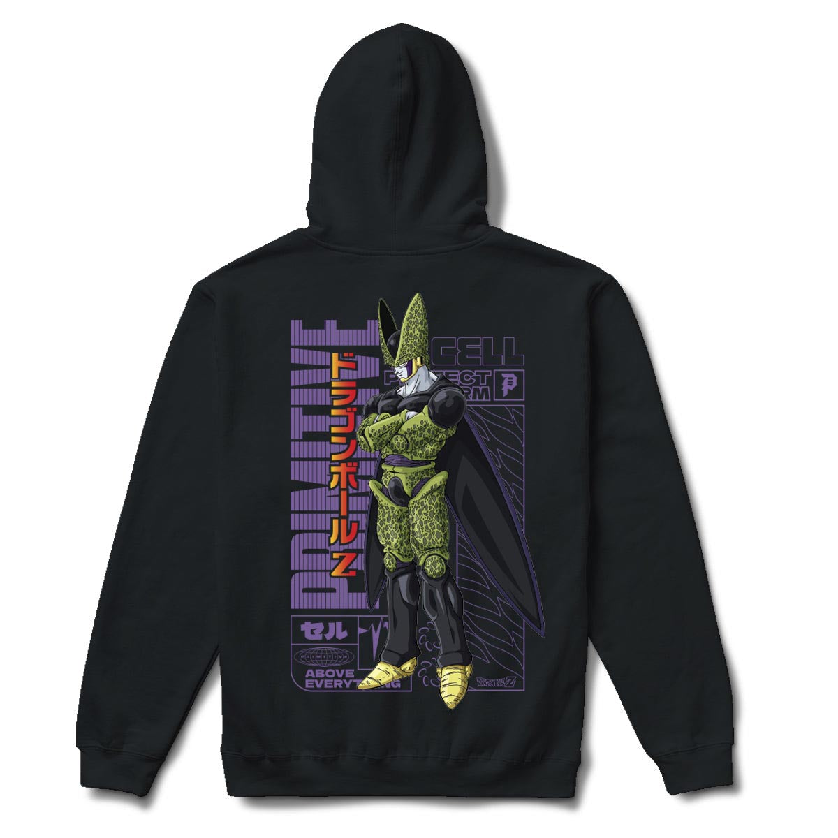 Primitive x Dragon Ball Z Perfect Form Hoodie - Black image 1