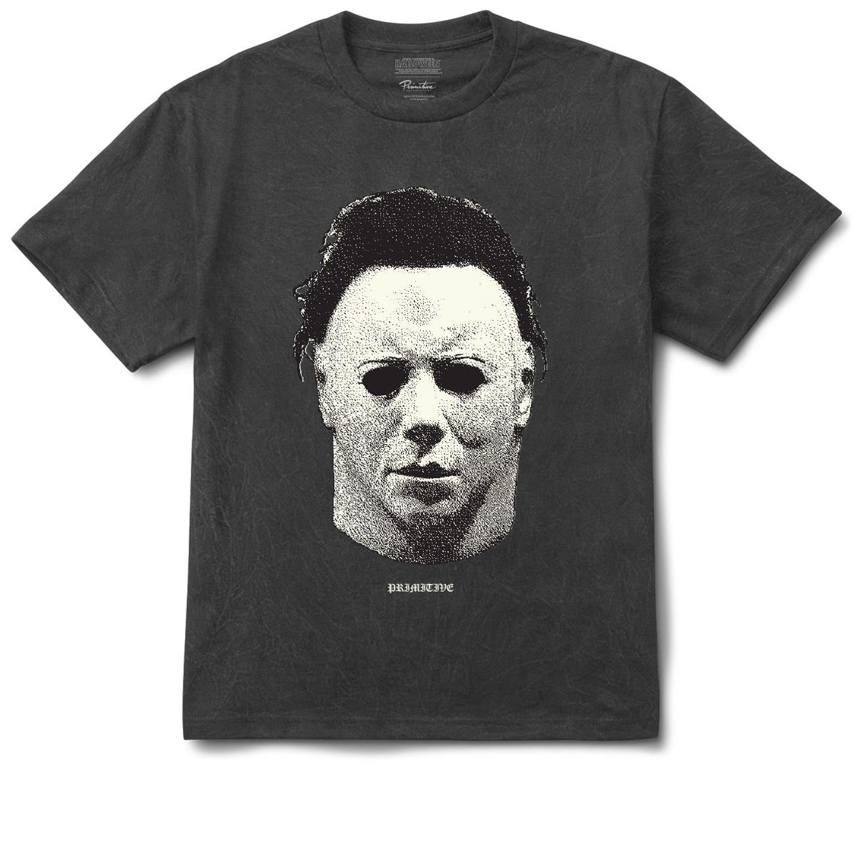 Primitive x Halloween Mask Heavyweight T-Shirt - Black image 1