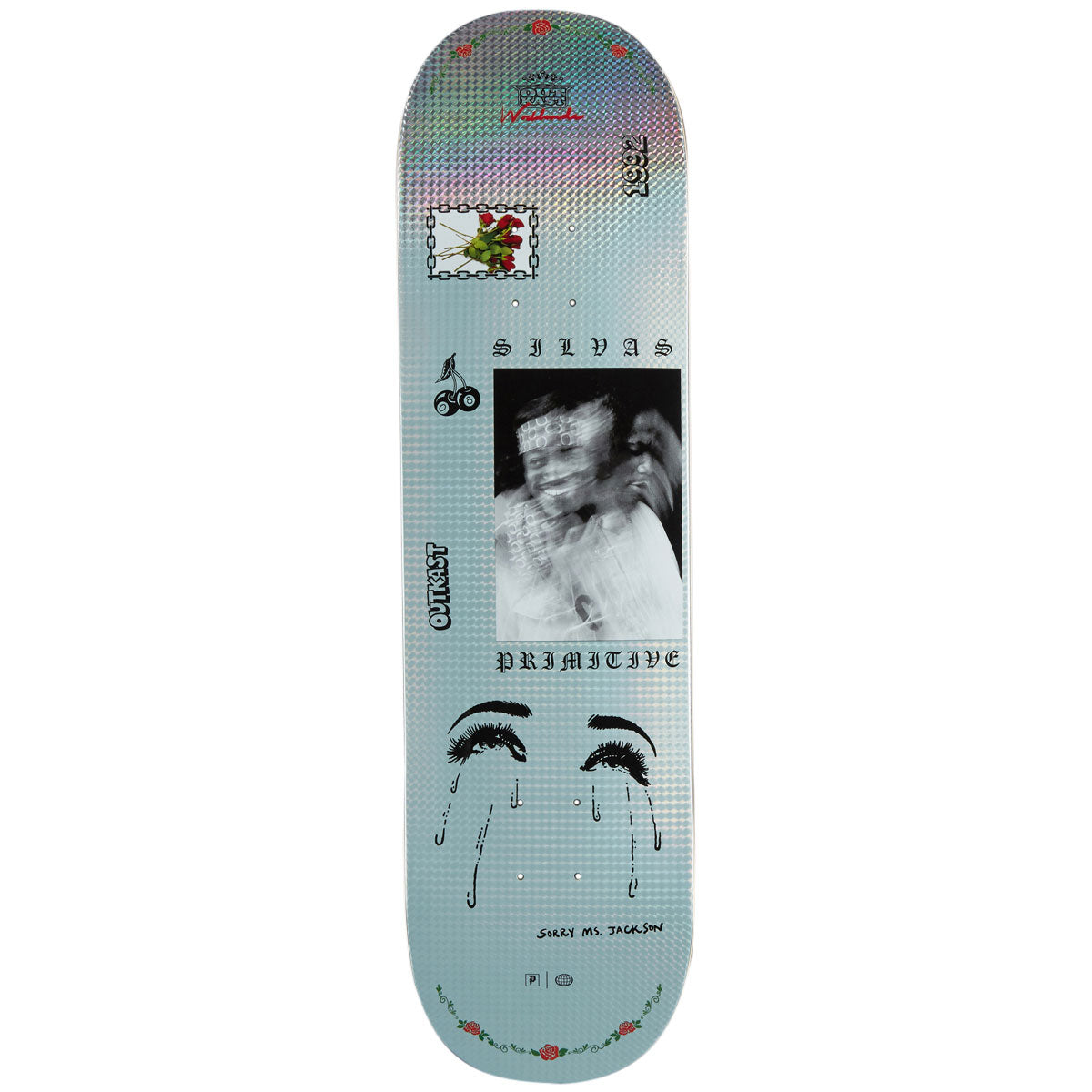 Primitive x Outkast Silvas Jackson Skateboard Deck - 8.38