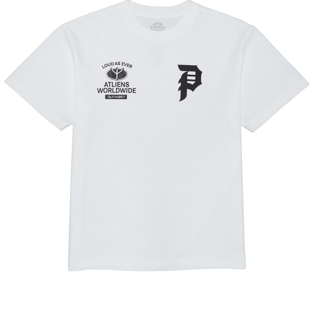 Primitive x Outkast Glow Heavyweight T-Shirt - White image 1