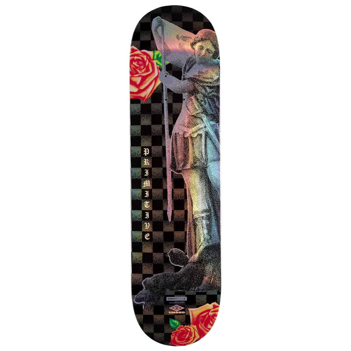 Primitive Umbro Angel Skateboard Deck - Black - 8.25