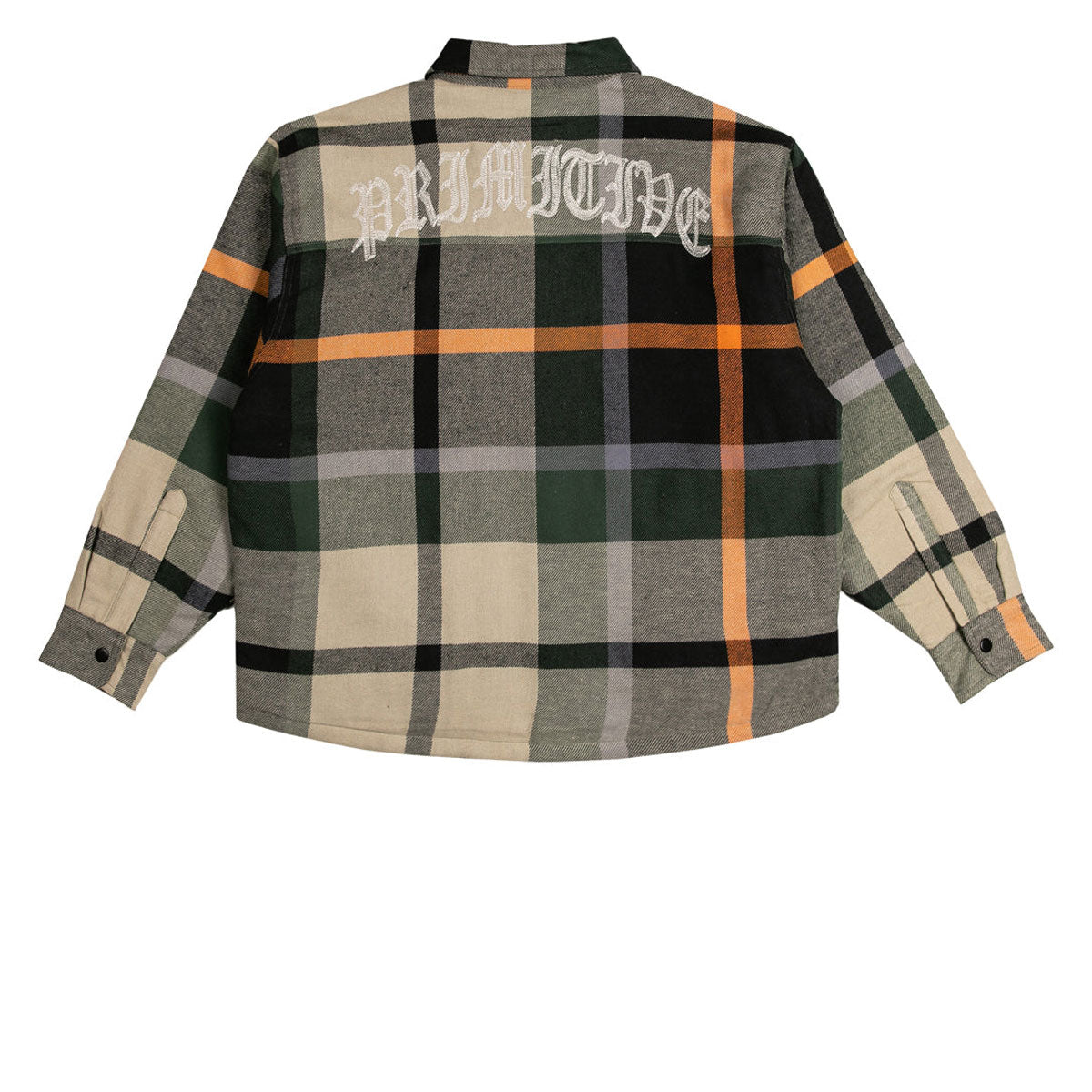Primitive Circuit Flannel Jacket - Khaki image 2