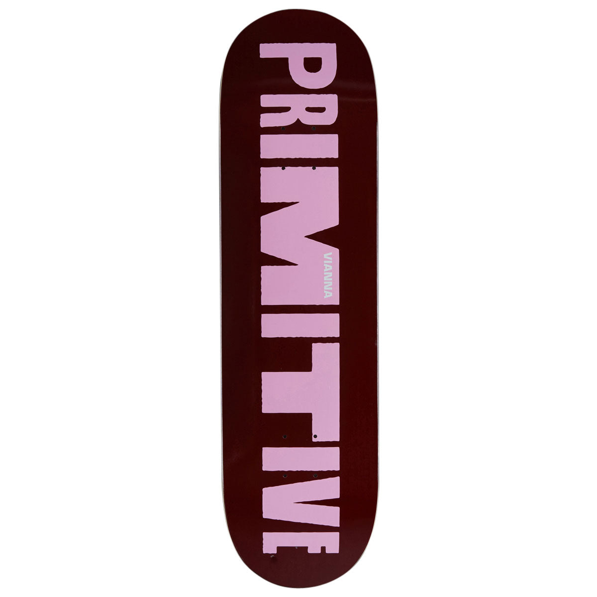 Primitive Vianna Stretch Skateboard Deck - Brown - 8.50