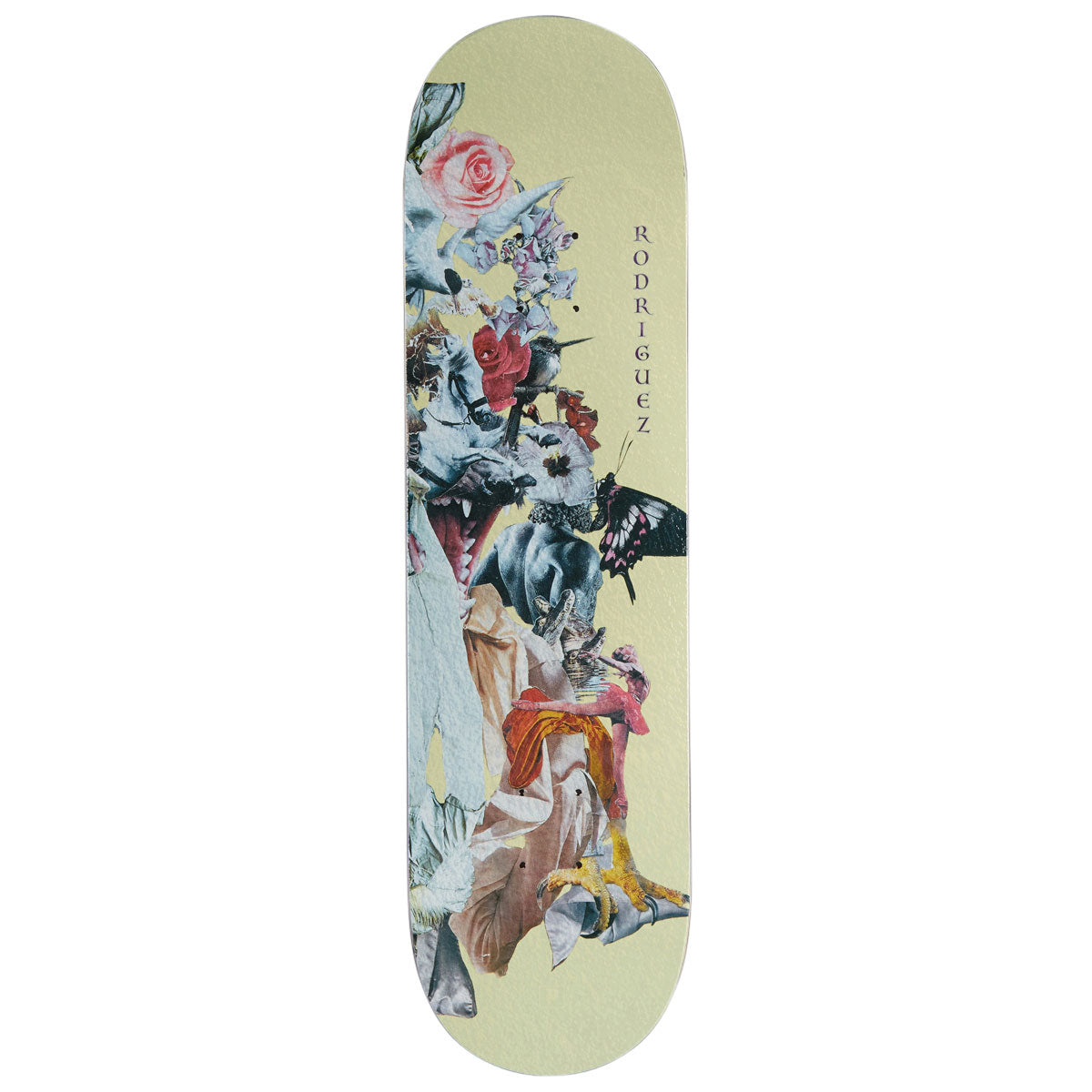 Primitive Rodriguez Process 2 Skateboard Deck - Off White - 8.25