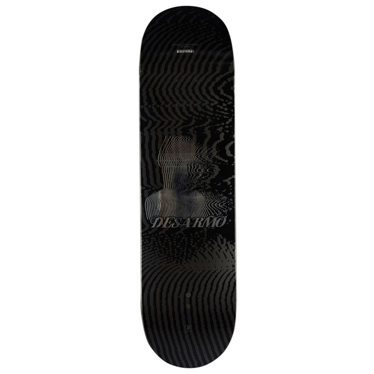 Primitive Desarmo Data Skateboard Deck - Black - 8.125