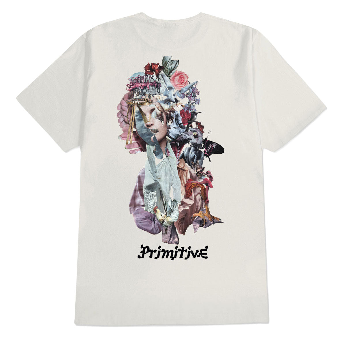 Primitive Process T-Shirt - Cream image 1
