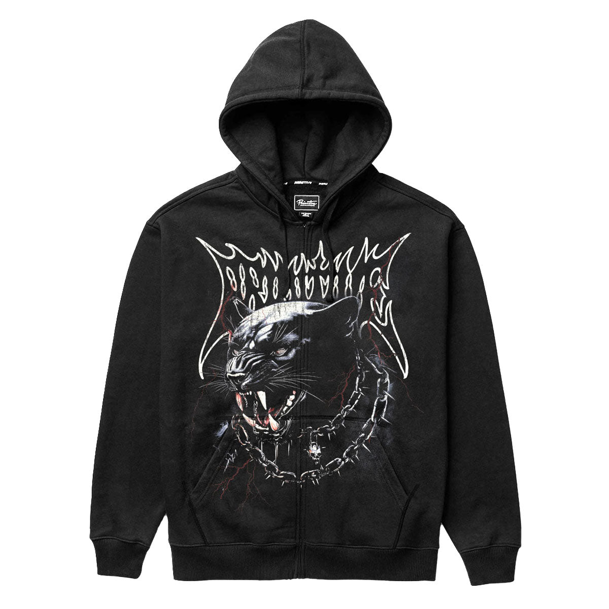 Primitive Abyss Zip Hoodie - Black image 1