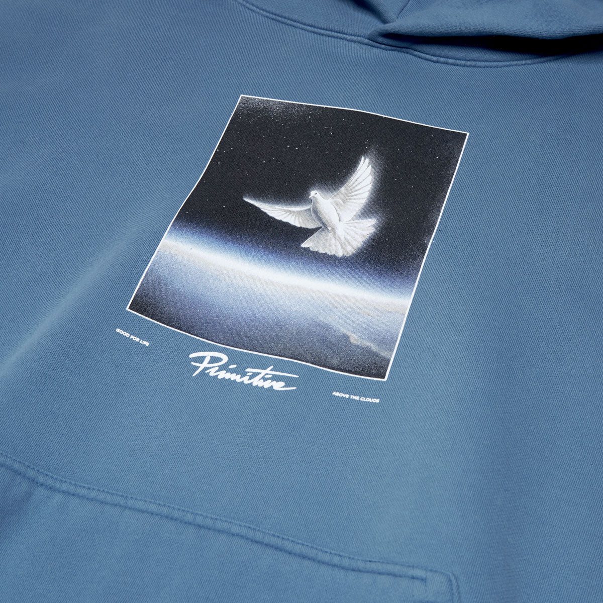 Primitive Above Hoodie - Columbia Blue image 2