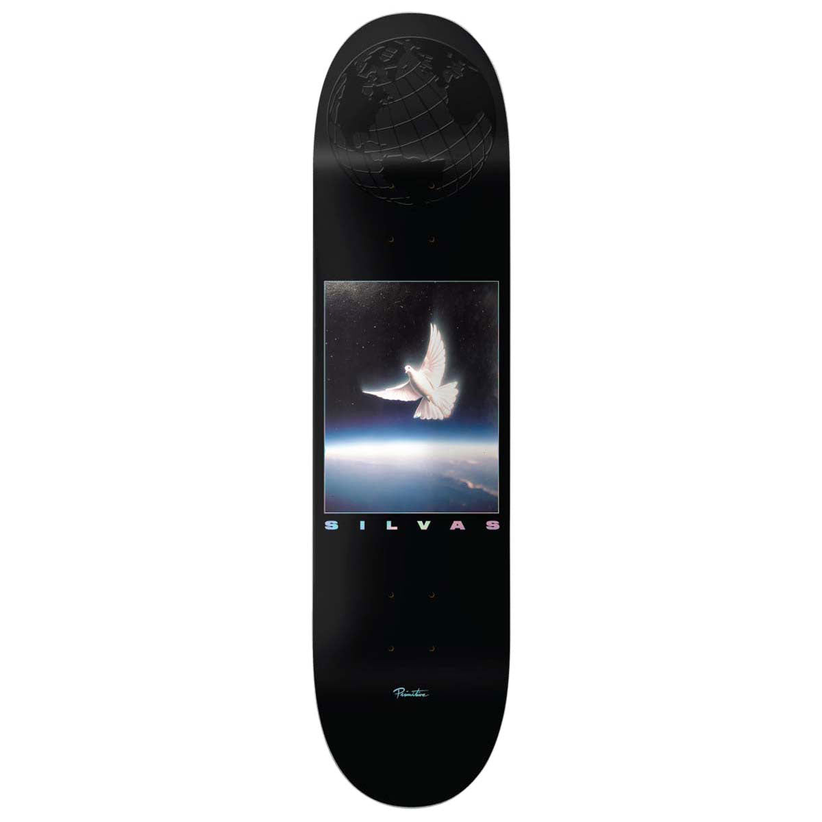 Primitive Silvas Above Skateboard Deck - Black - 8.25