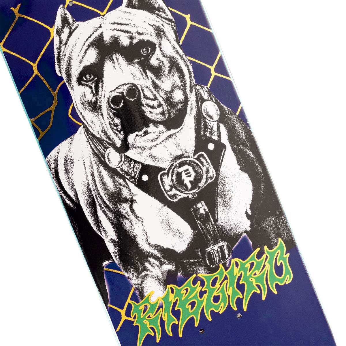 Primitive Ribeiro Vic Skateboard Deck - Navy - 8.38