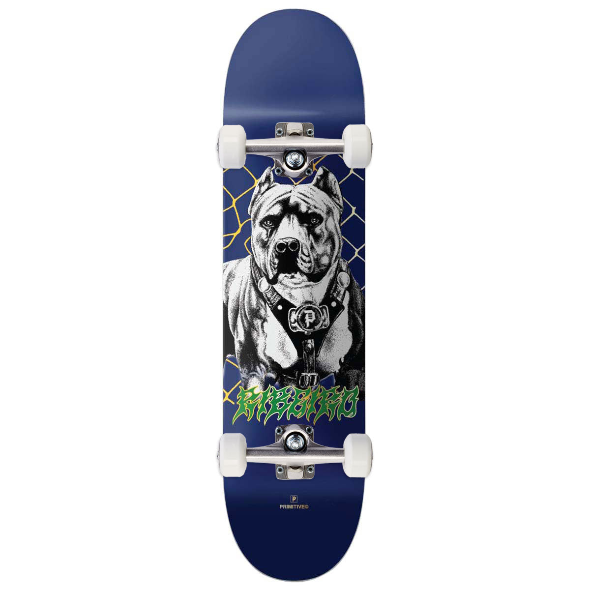 Primitive Ribeiro Vic Skateboard Complete - Navy - 8.38