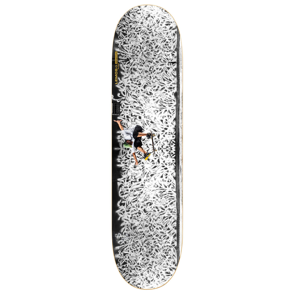 Primitive Lemos Sliks Wall Skateboard Deck - Multi - 8.25