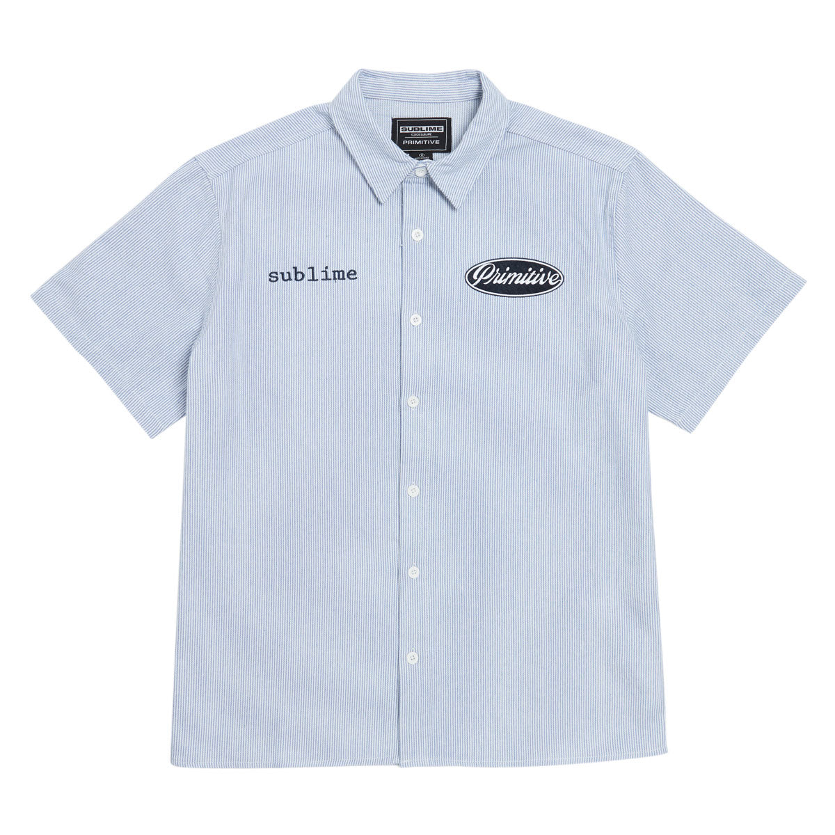 Primitive x Sublime Day Shift Woven Shirt - Blue image 1