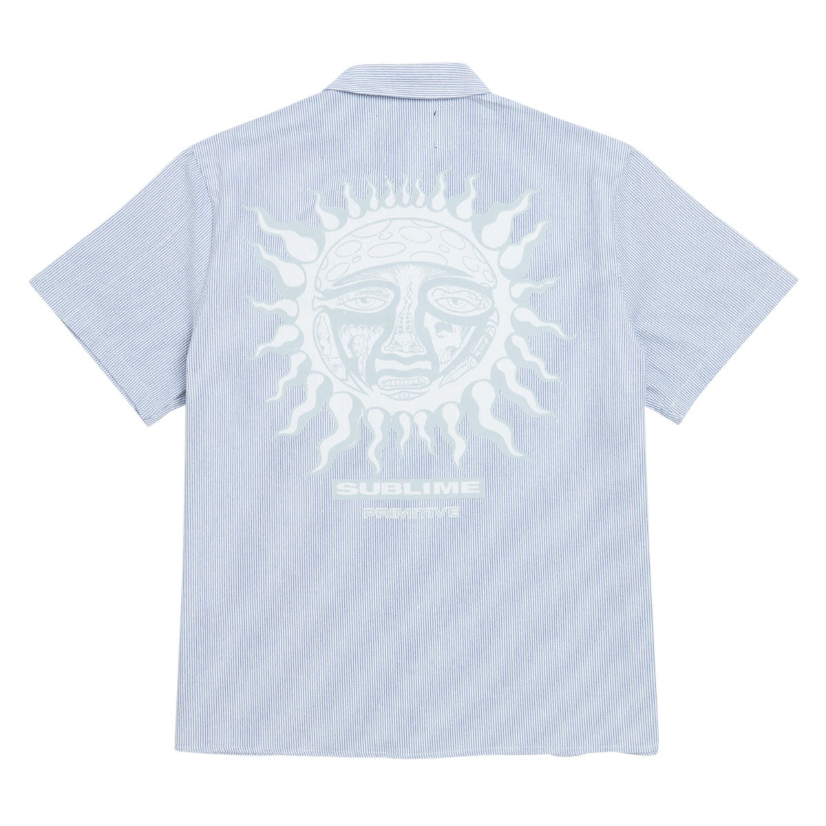 Primitive x Sublime Day Shift Woven Shirt - Blue image 2