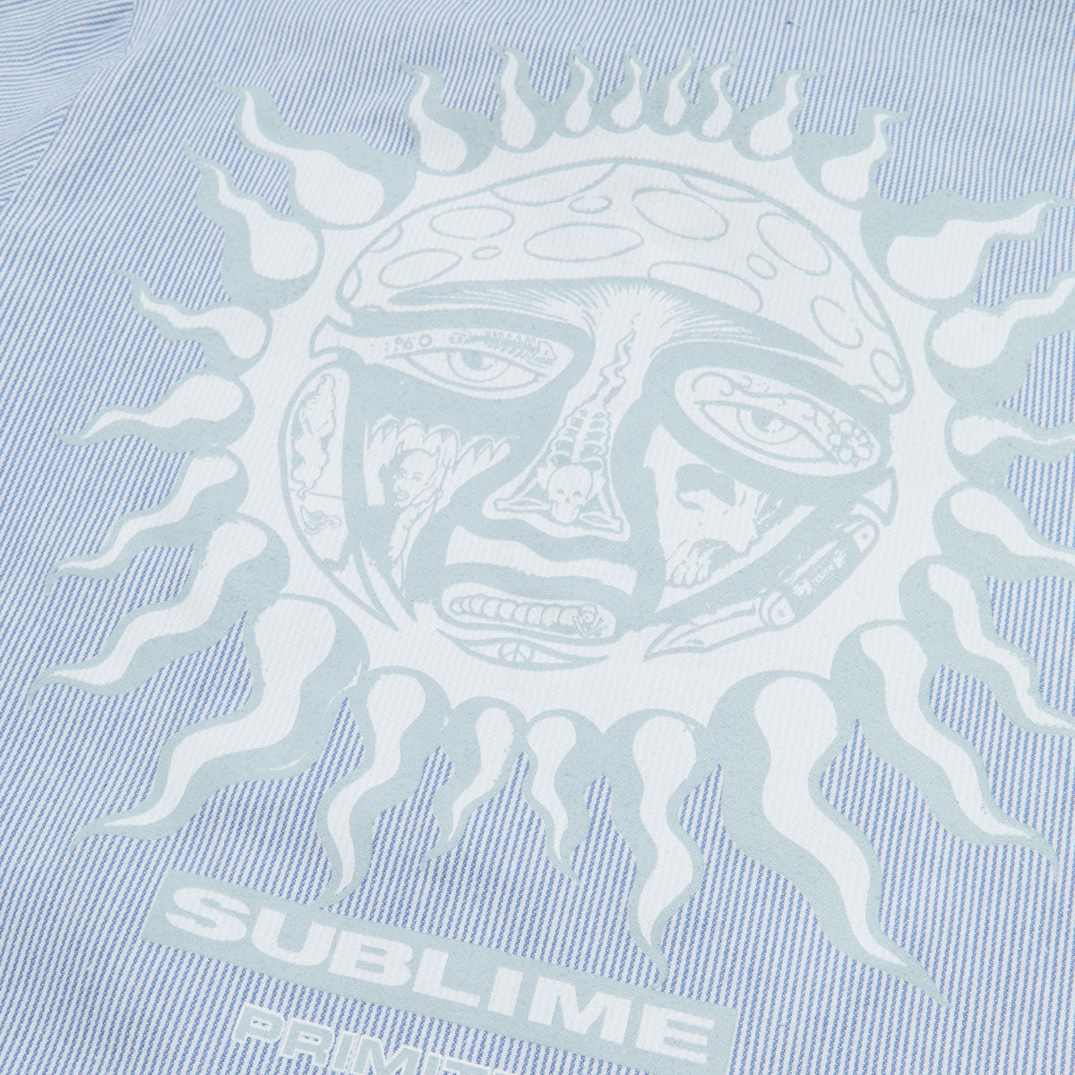 Primitive x Sublime Day Shift Woven Shirt - Blue image 3