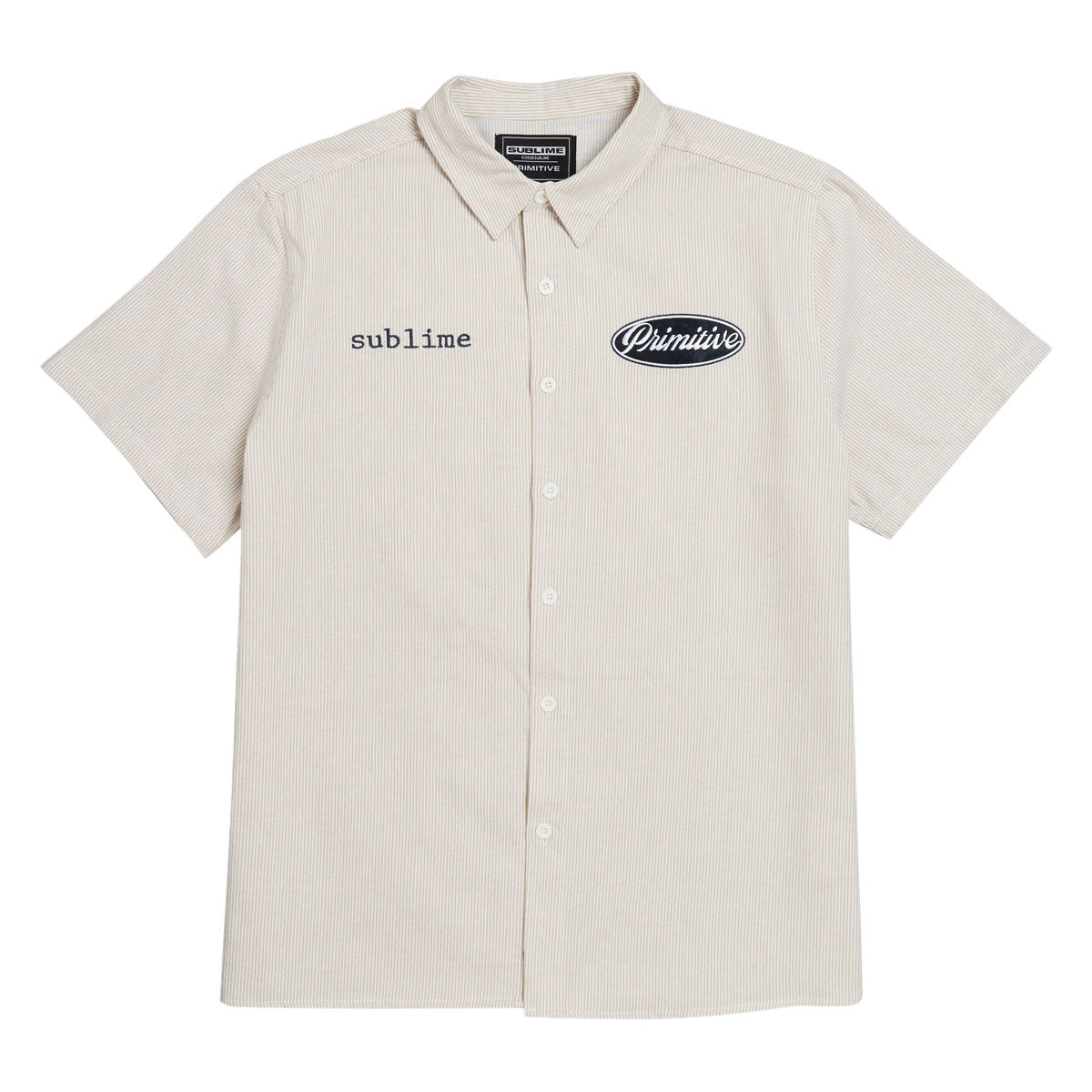 Primitive x Sublime Day Shift Woven Shirt - Sand image 1