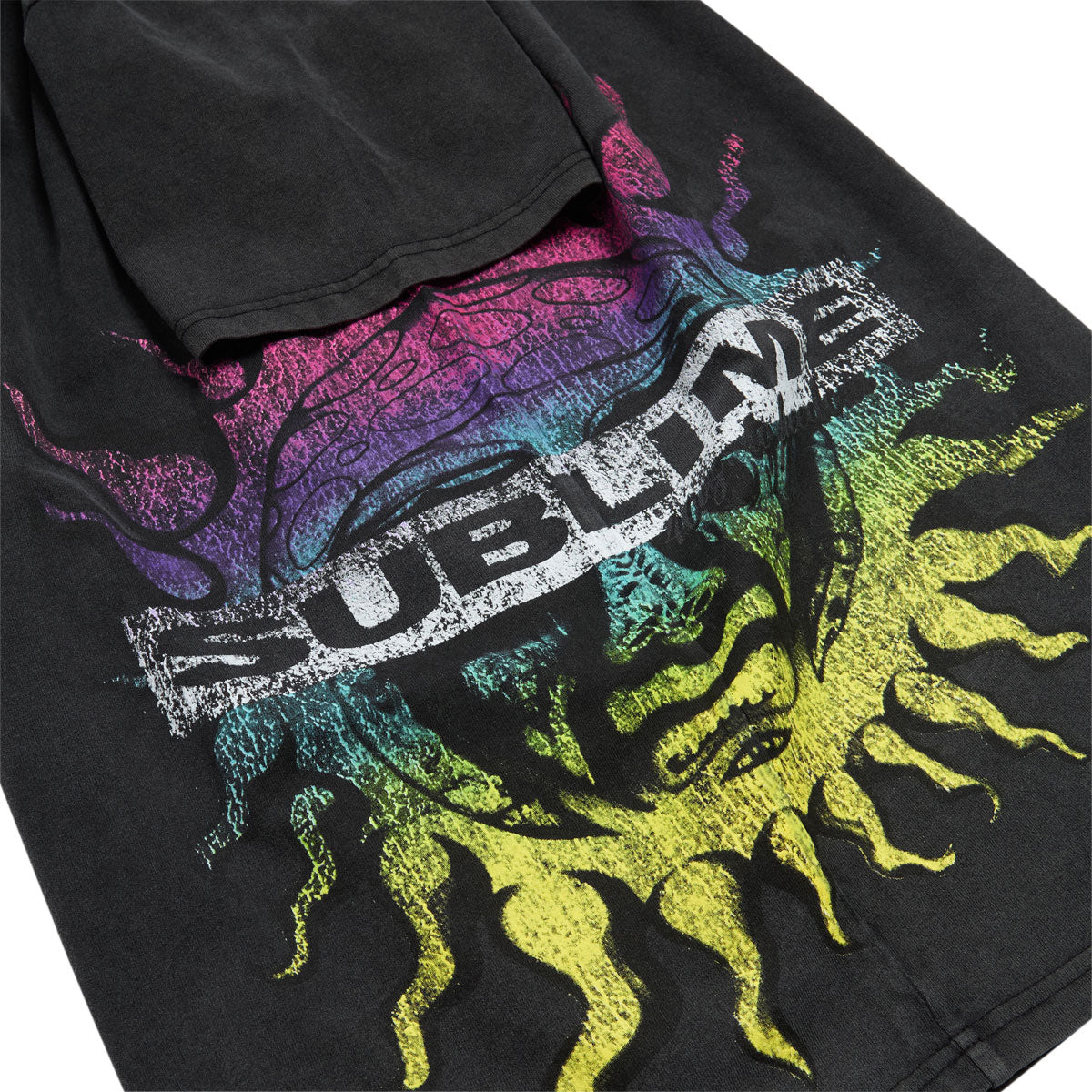 Primitive x Sublime Solstice T-Shirt - Washed Black image 3