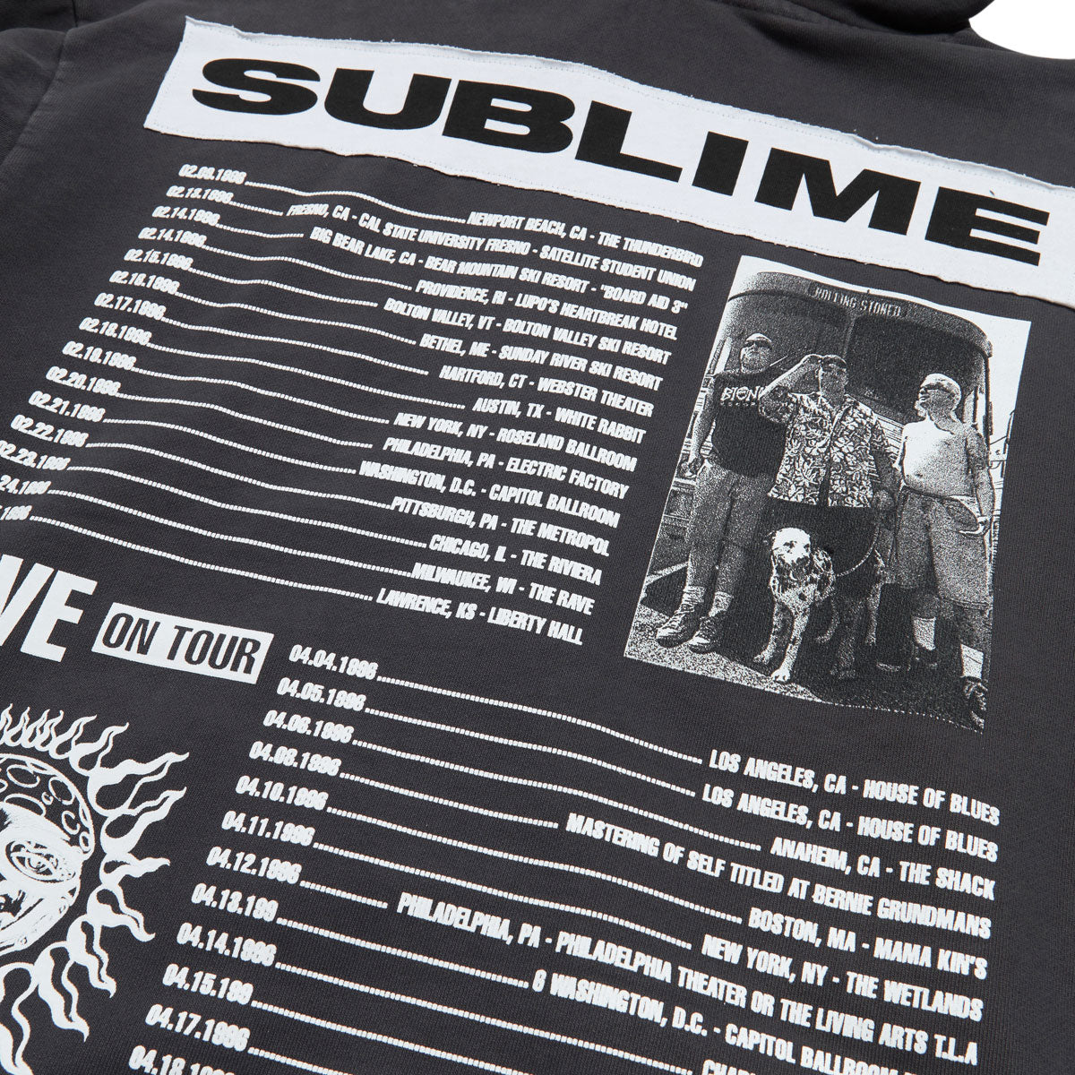 Primitive x Sublime Rise Zip Hoodie - Black image 4