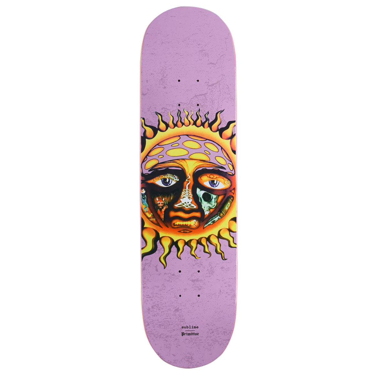 Primitive x Sublime Rise Skateboard Deck - Multi - 8.50
