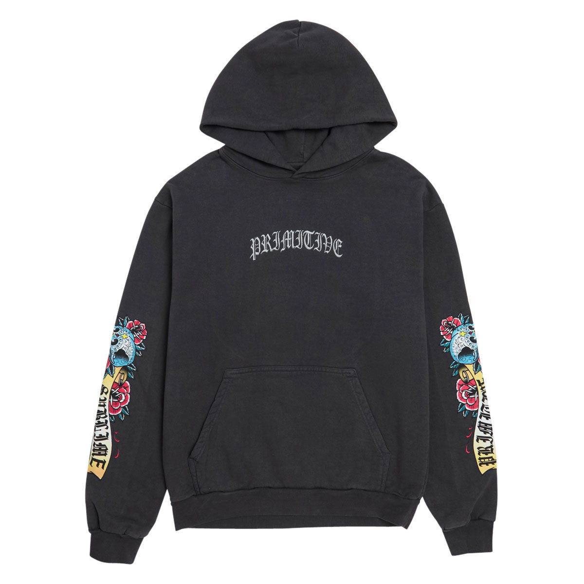 Primitive x Sublime Sunny II Hoodie - Washed Black image 2