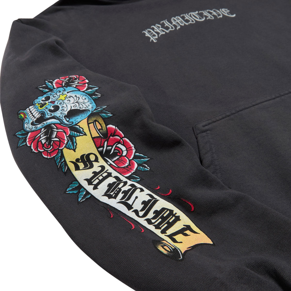 Primitive x Sublime Sunny II Hoodie - Washed Black image 3