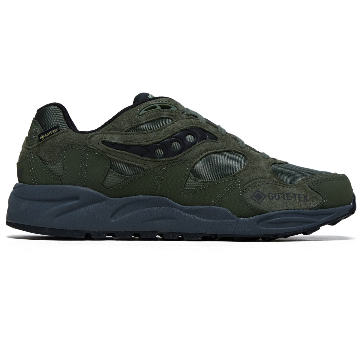 Saucony Grid Shadow 2 Shoes - Forest/Black image 1