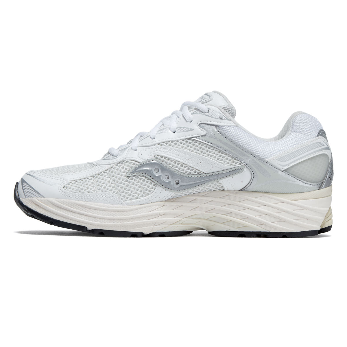 Saucony Progrid Omni 9 Shoes - White/Silver image 2