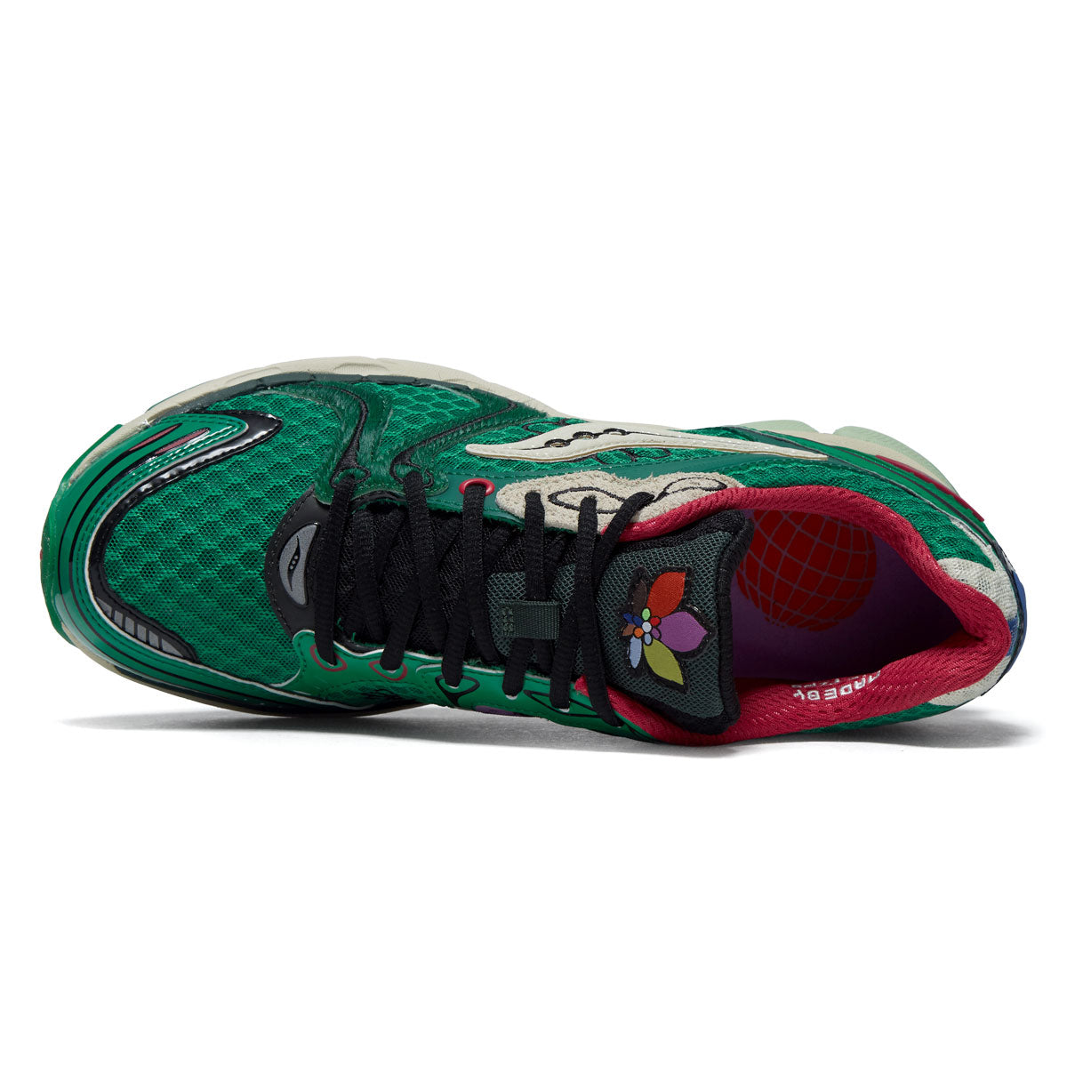 Saucony x Jae Tips Progird Triumph 4 Shoes - Fern/Fern image 3