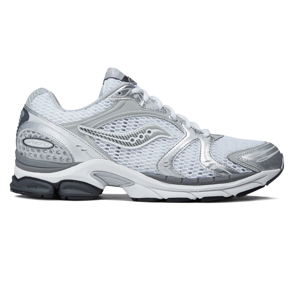 Saucony Progrid Triumph 4 Shoes - White/Silver II image 1