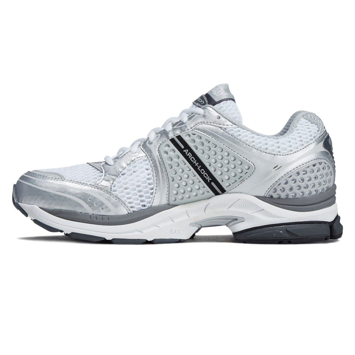 Saucony Progrid Triumph 4 Shoes - White/Silver II image 2